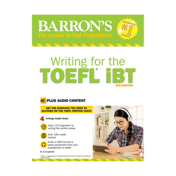 خرید کتاب Barron's Writing For The TOEFL IBT(6TH)+CD